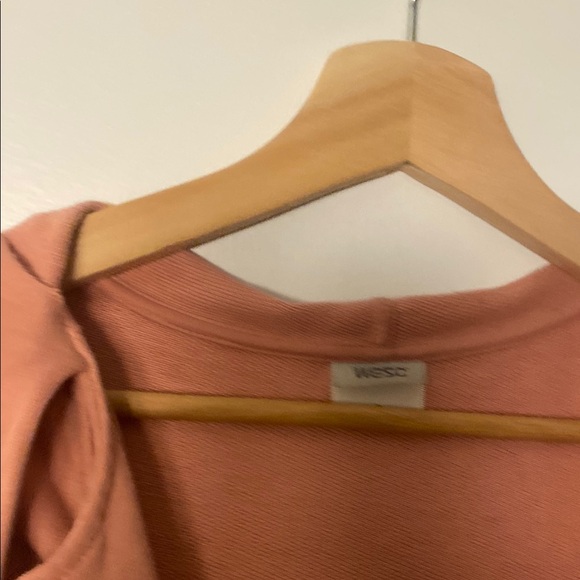 Rust Orange Zip-Up Jacket - Picture 4 of 5